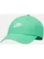 Nike grüne Baseballkappe mit Logo