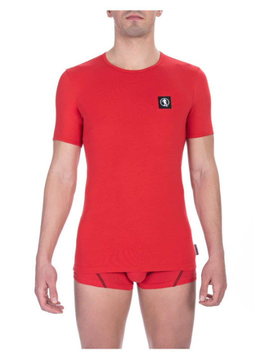 T-Shirts Bikkembergs - BKK1UTS07SI - Rot 40,00 €  | Planet-Deluxe