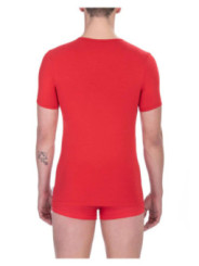 T-Shirts Bikkembergs - BKK1UTS07SI - Rot 40,00 €  | Planet-Deluxe