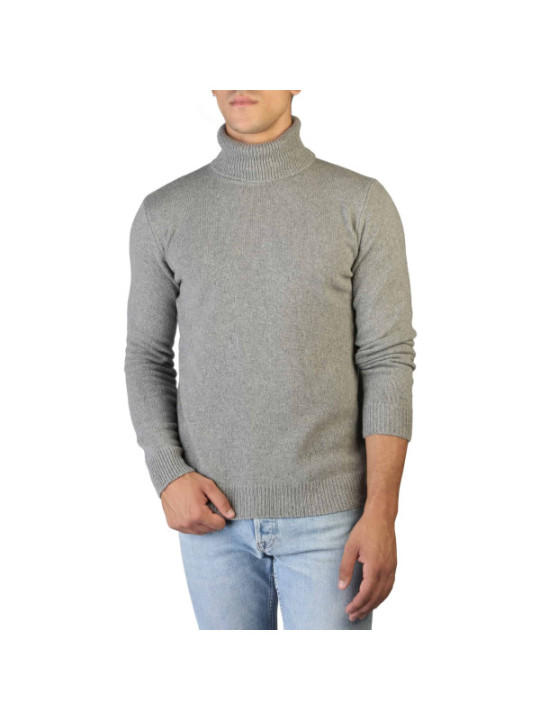 Pullover 100% Cashmere - T-NECK-M - Grau 190,00 €  | Planet-Deluxe