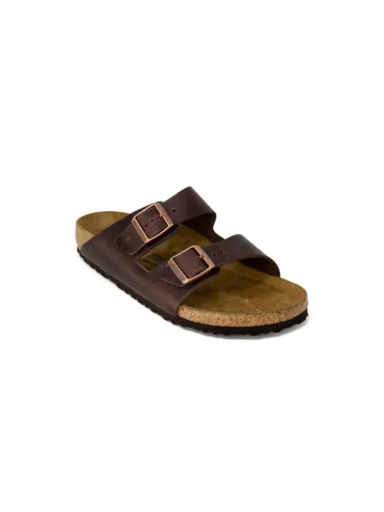 Braune Birkenstock 474404 Ledersandalen