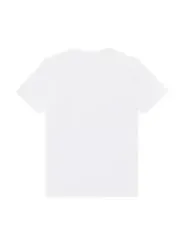 Weißes T-Shirt mit kurzem Ärmel