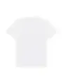 Weißes T-Shirt mit kurzem Ärmel