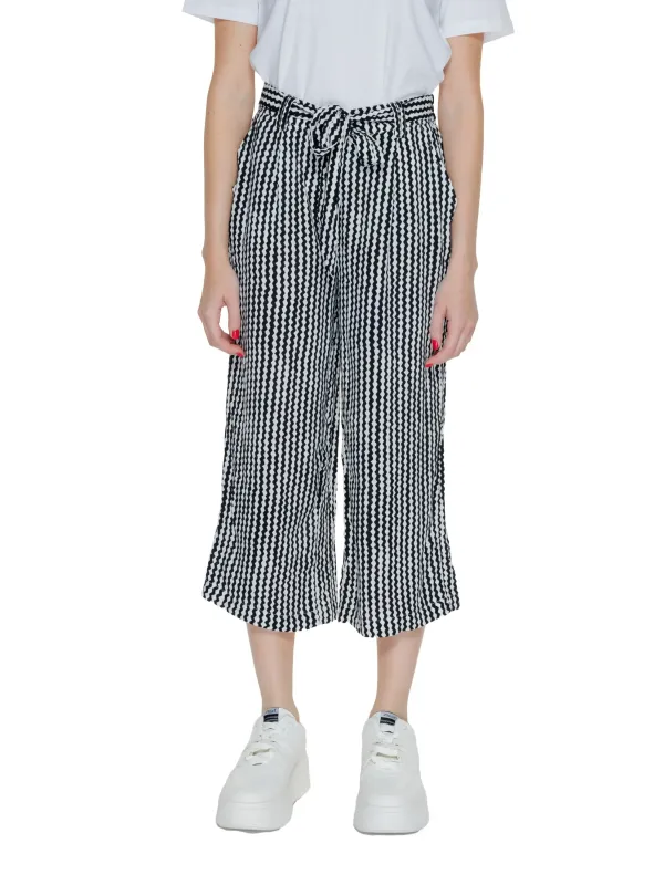 Gemusterte, weite, kurze Hosen Only Gemusterte, weite, kurze Hosen Only