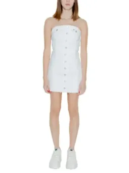 Tommy Hilfiger Jeans weißes Kleid