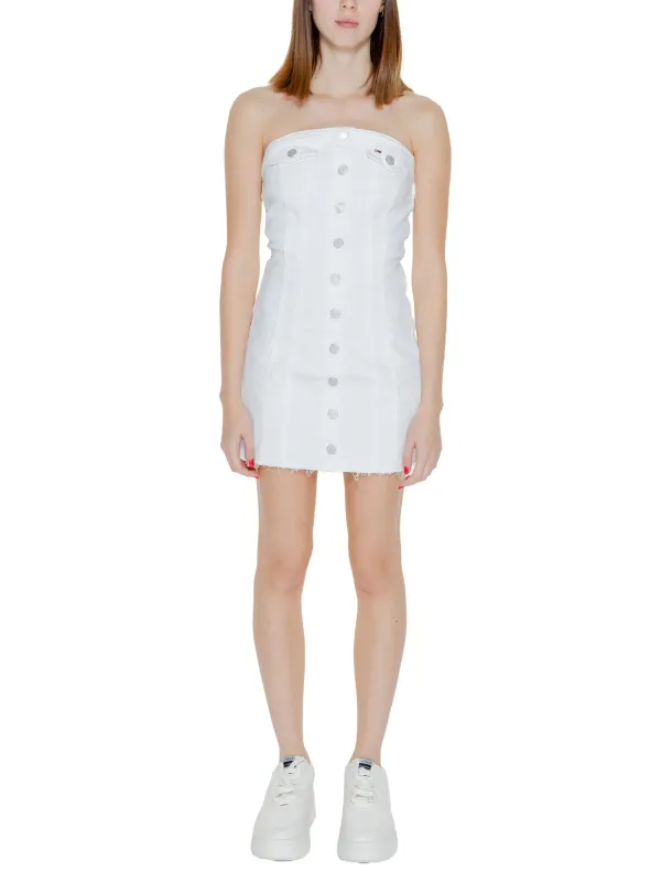 Tommy Hilfiger Jeans weißes Kleid