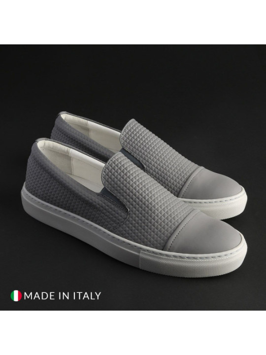Sneakers Made in Italia - LAMBERTO - Grau 70,00 €  | Planet-Deluxe