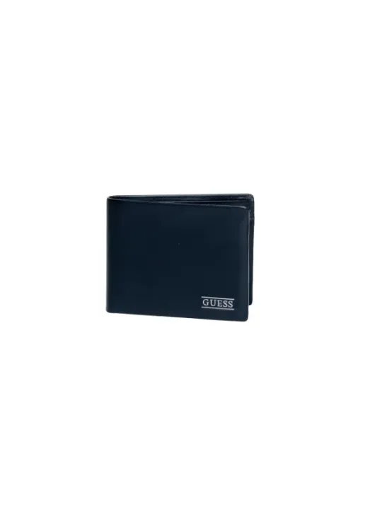 Schwarze Guess Leder Geldbörse Herren