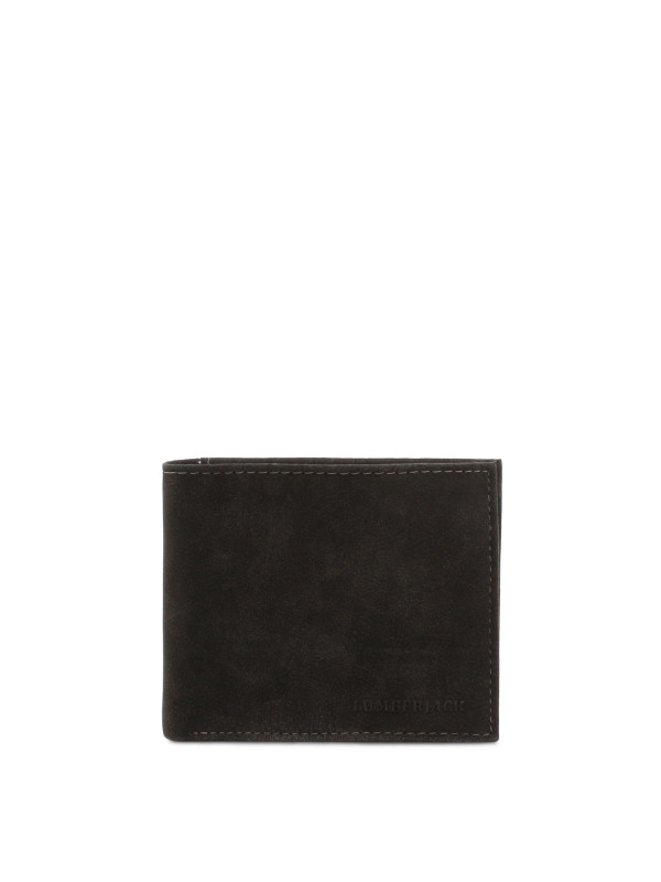 Schwarzes Lederbrieftasche Lumberjack BATCH-LK3492 Schwarzes Lederbrieftasche Lumberjack BATCH-LK3492