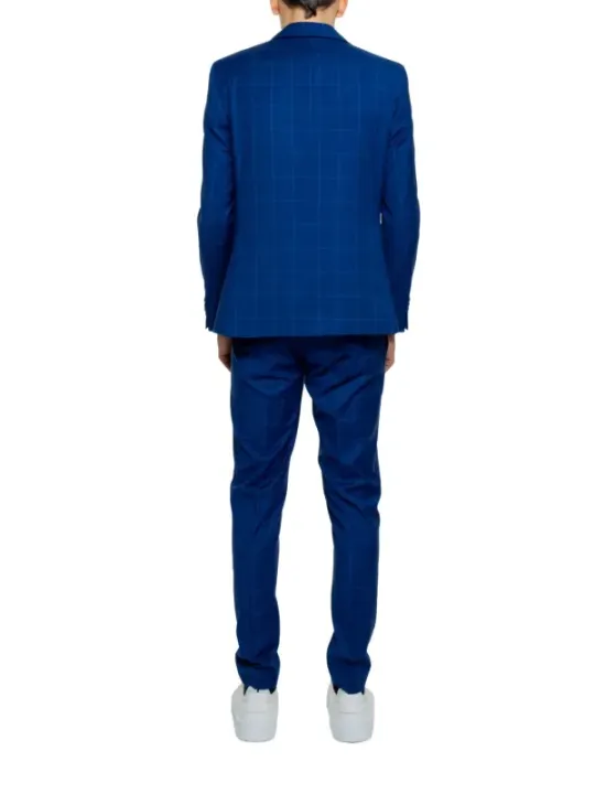 Navy blauer Slim-Fit Mulish Anzug