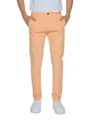 Khaki Herrenhose lässiger Schnitt Borghese