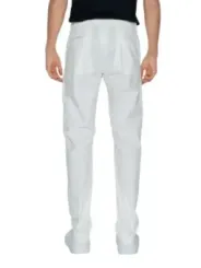 Helle graue Herren Stoffhose Borghese