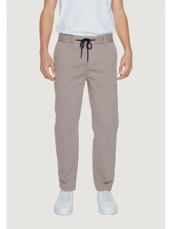 Taupe Slim Fit Hose Beine Taupe Slim Fit Hose Beine