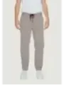 Taupe Slim Fit Hose Beine