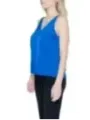 Schlanker V-Ausschnitt Damen-Top Vila