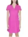 Pinkes ONLY Wickelkleid mit Taschen