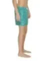Grüne Nike Schwimmhose mit Muster
