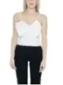 Weißes Camisole mit Schleifen Detail