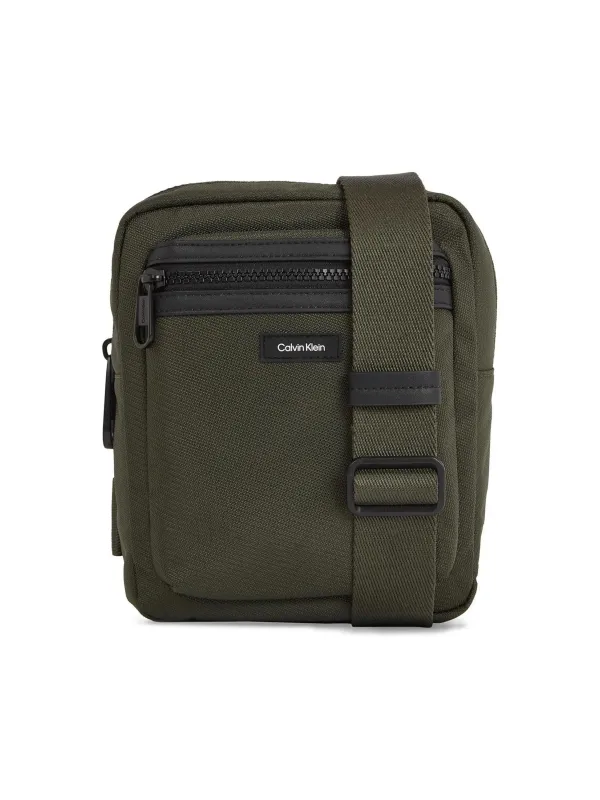 Grüne Calvin Klein Umhängetasche Nylon