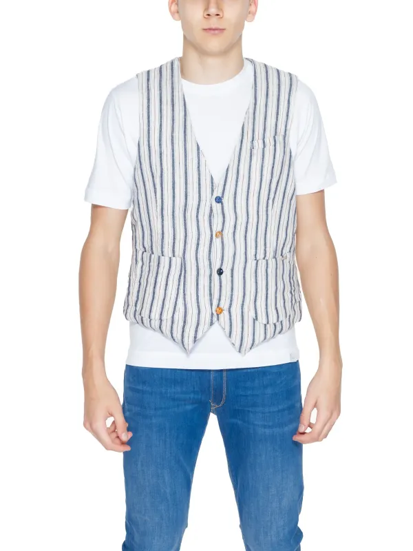 Gianni Lupo hellblaue Herrenweste Gianni Lupo hellblaue Herrenweste