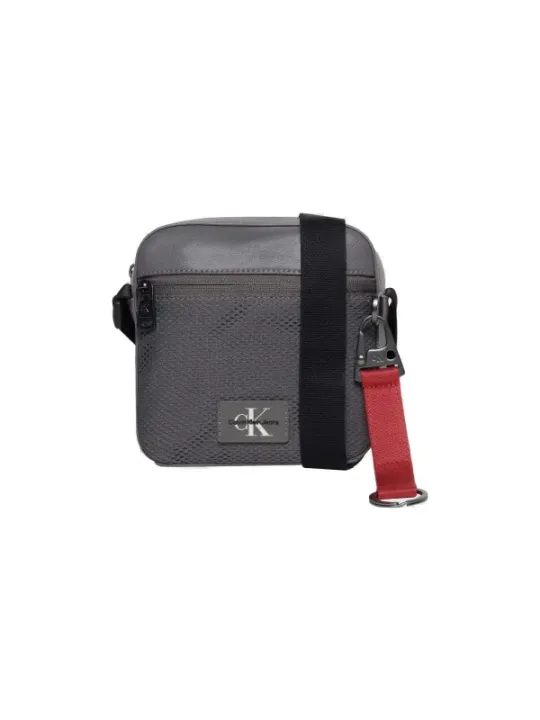 Graue Calvin Klein Nylon Umhängetasche