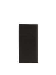Schwarzes Ferragamo Lederportemonnaie rechteckig modern