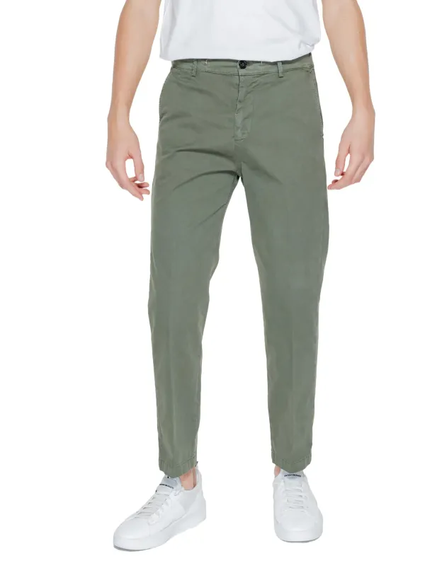 Helle olivgrüne Herren Stoffhose Helle olivgrüne Herren Stoffhose