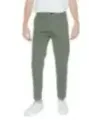 Helle olivgrüne Herren Stoffhose