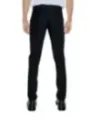 Schwarze Herren Stoffhose Lederschuhe