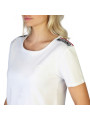 Weißes Moschino T-Shirt mit Logo