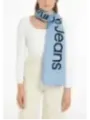 Blauer Calvin Klein Logo Schal