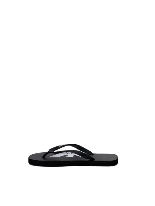Armani Herren Flip-Flops aus schwarzem Gummi