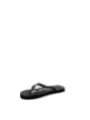 Armani schwarze Herrenpantoletten