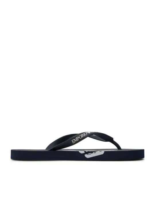 Schwarze Emporio Armani Herren Pantoletten