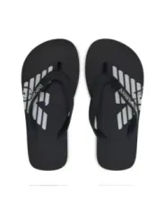 Schwarze Armani Herren Flip-Flops
