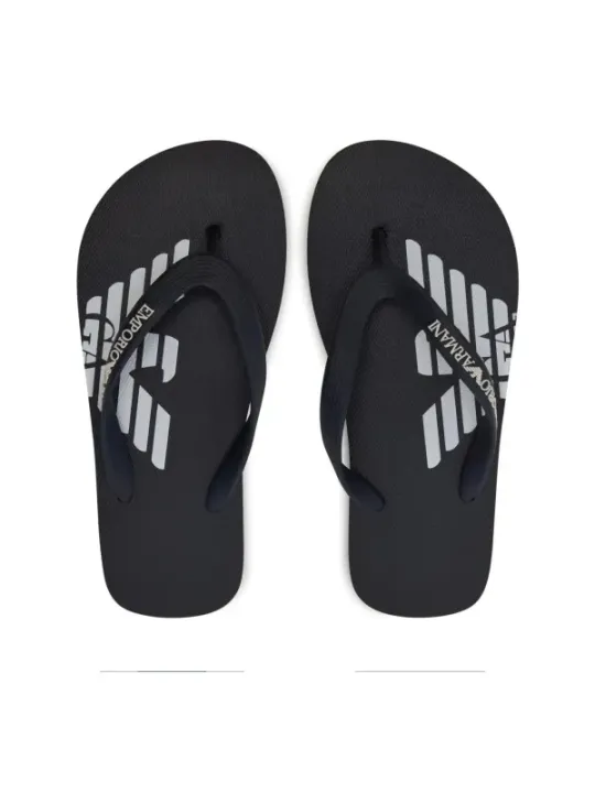 Schwarze Armani Herren Flip-Flops