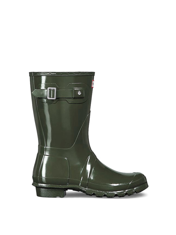 Grüne Hunter Stiefel wasserdicht robust