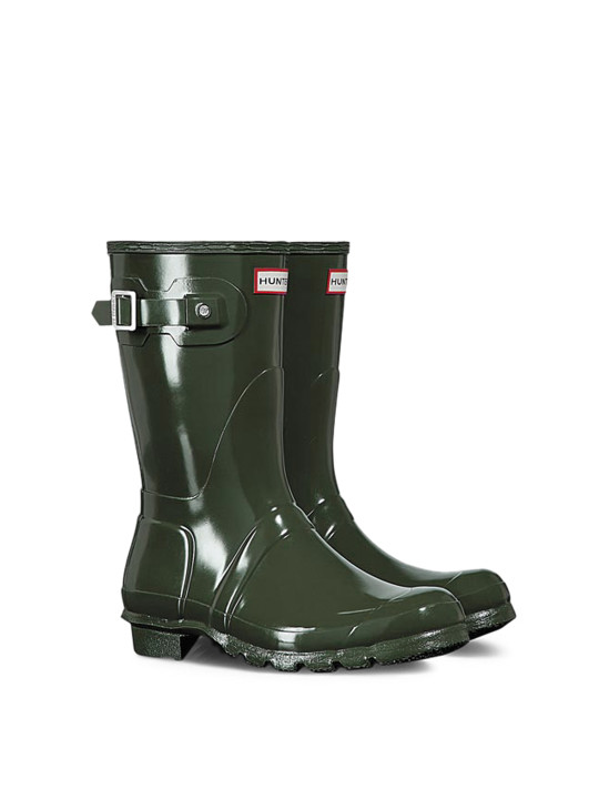 Grüne Hunter Gummistiefel für Damen