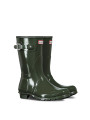Grüne Hunter Gummistiefel für Damen