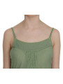 Tops & T-Shirts Emerald Silk Spaghetti Strap Tank Top 170,00 € 7333413030788 | Planet-Deluxe