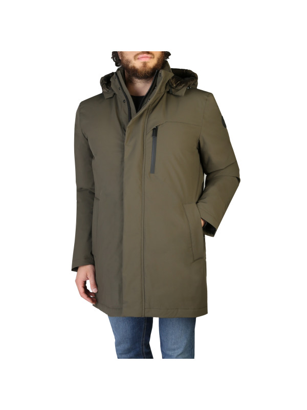 Grüne, dehnbare Woolrich Outdoorjacke Grüne, dehnbare Woolrich Outdoorjacke