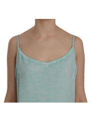 Tops & T-Shirts Elegant Spaghetti Strap Sleeveless Blue Top 310,00 € 7333413030696 | Planet-Deluxe