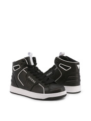 Schwarze und weiße Basketball-Sneakers