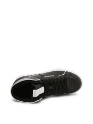 Schwarze Guess BASQET Sneakers Leder