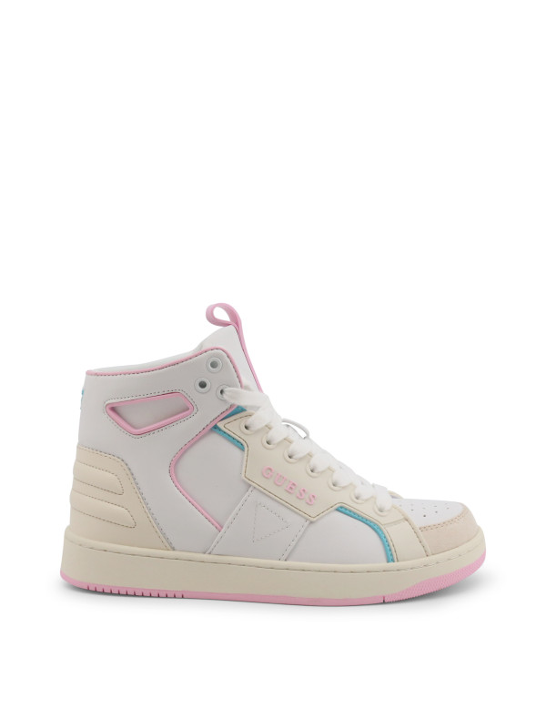 Weiße Guess BASQET High-Top Sneaker Weiße Guess BASQET High-Top Sneaker
