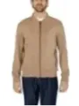 Tan Herren Bomberjacke schlank geschnitten