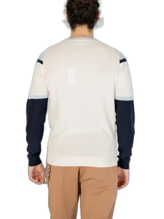 Hamaki-ho 473440 Pullover blau grau