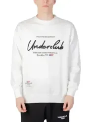 Weißer Underclub Sweatshirt mit Aufdruck