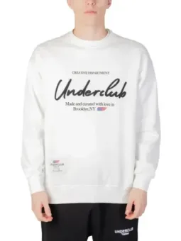 Weißer Underclub Sweatshirt mit Aufdruck