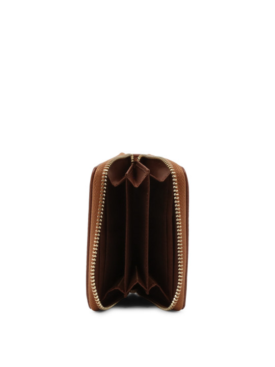 Cognac braunes Lederportemonnaie Carrera Jeans